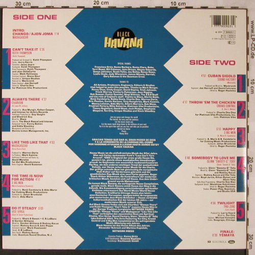 V.A.Black Havana Vol.2: Keith Thompson...Trio Zero, Capitol(7 90923 1), D, 1989 - LP - X2227 - 6,00 Euro