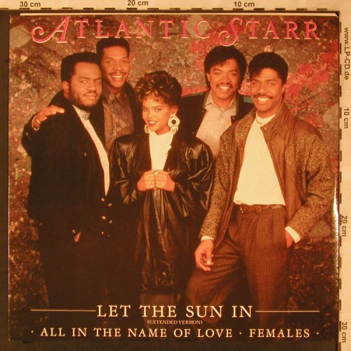 Atlantic Starr: Let The Sun In, WB (W8145T)(920 816-0), UK, 1987 - 12inch - X2263 - 3,00 Euro