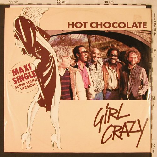 Hot Chocolate: Girl Crazy / Bed Games, RAK(K052-64 760), D, 1982 - 12inch - X2299 - 4,00 Euro