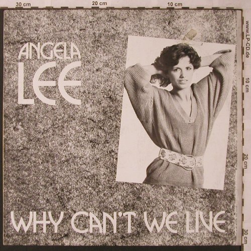 Lee,Angela: Why can't we live *2, m-/vg+, Rush Rec.(RR 12024), D,  - 12inch - X2652 - 3,00 Euro