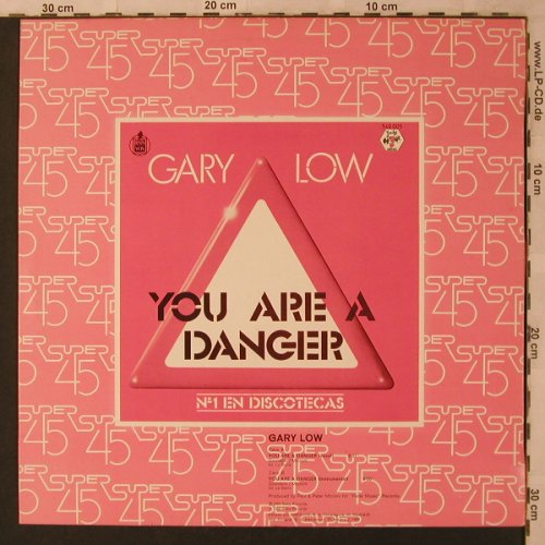 Low,Gary: You Are A Danger *2, vg+/m-, Hispavox(549 005), EEC, 1982 - 12inch - X3043 - 3,00 Euro