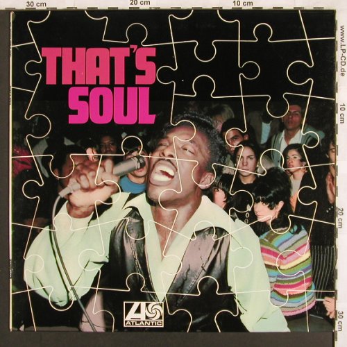 V.A.That's Soul: Wilson Pickett...Drifters, 14 Tr., Atlantic(ATL 20 023), D, 1973 - LP - X3117 - 7,50 Euro