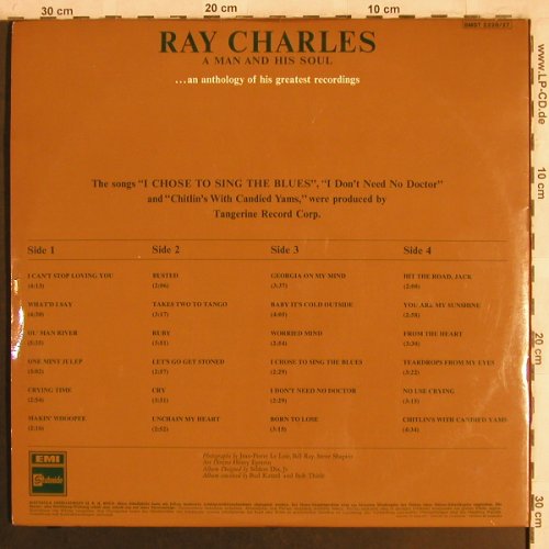 Charles,Ray: A Man and His Soul, Foc, m-/vg+, EMI Stateside(SMST 2226/27), D,  - 2LP - X4011 - 15,00 Euro