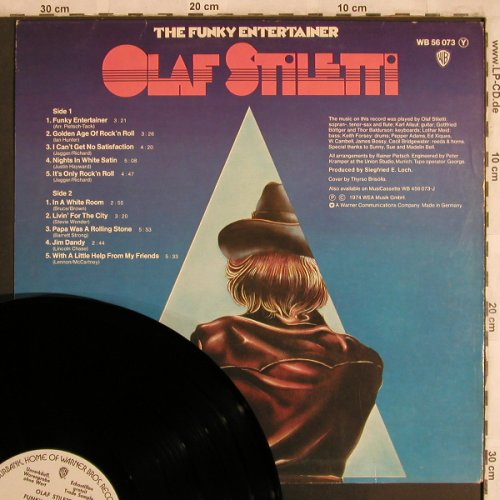 Stiletti,Olaf: More From The Funky Entertainer, WB, Musterplatte(WB 56 073), D, 1974 - LP - X4411 - 9,00 Euro