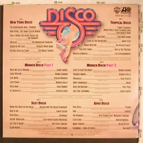 V.A.The Best Disco in Town: Spinners...Macondo, Foc², Atlantic(WEA 68 014), D, 1977 - 3LP - X4564 - 14,00 Euro