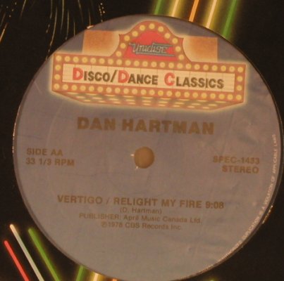 Hartman,Dan: Instant Replay+3, Unidisc(SPEC-1433), CDN, 1978 - 12inch - X5987 - 6,00 Euro