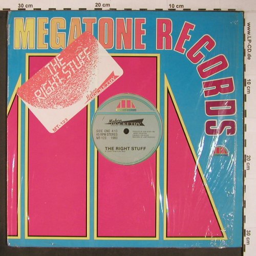 Modern Rocketry: The Right Stuff x2 dub, Megatone Records(MT-123), US, 1983 - 12inch - X6300 - 5,00 Euro