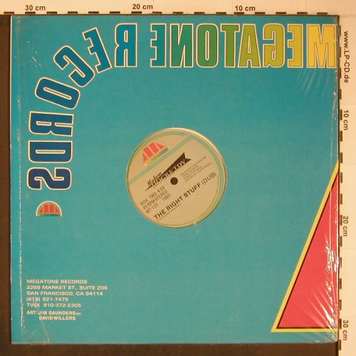 Modern Rocketry: The Right Stuff x2 dub, Megatone Records(MT-123), US, 1983 - 12inch - X6300 - 5,00 Euro