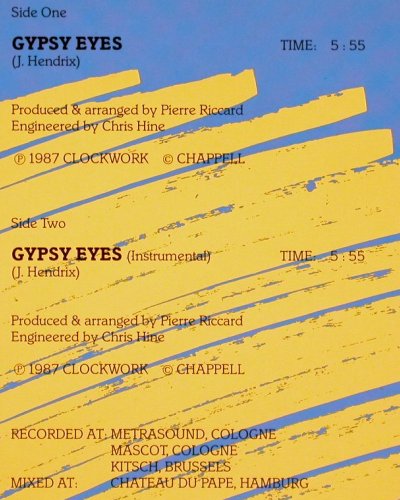 Gypsy: Gypsy Eyes*2, Clockwork Records (50-5978), D, 1987 Typ: 12" Best.-Nr.: X6449 Preis: 2,00 Euro