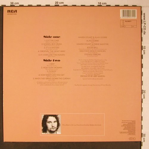 Average White Band: Cut the Cake (1975), RCA(NL 89571), D, Ri, 1985 - LP - X6475 - 12,50 Euro