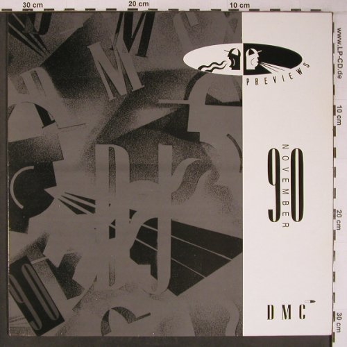 V.A.DMC November 90 Previews: Alias BleuAsher Senitor..Twenty4Sev, DMC(94/3), UK, 1990 - LP - X6555 - 12,50 Euro