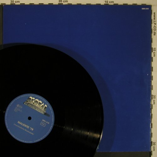 V.A.Global Records&Tapes: present. Malente'79, Promo, Metronome(0901.019), D, 1979 - LP - X6918 - 40,00 Euro