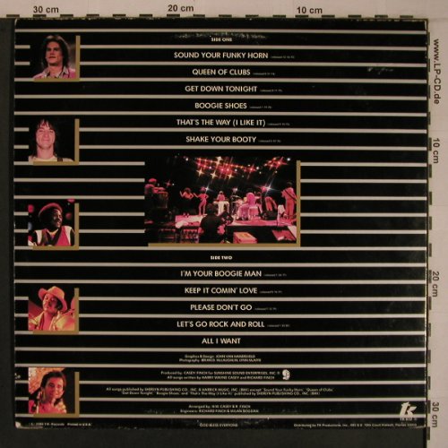 KC & The Sunshine Band: Greatest Hits, T.K. Records(TK 612), US, 1980 - LP - X6930 - 15,00 Euro