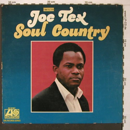 Tex,Joe: Soul Country, vg+/vg+, Atlantic(SD 8187), US, 1968 - LP - X7010 - 28,00 Euro