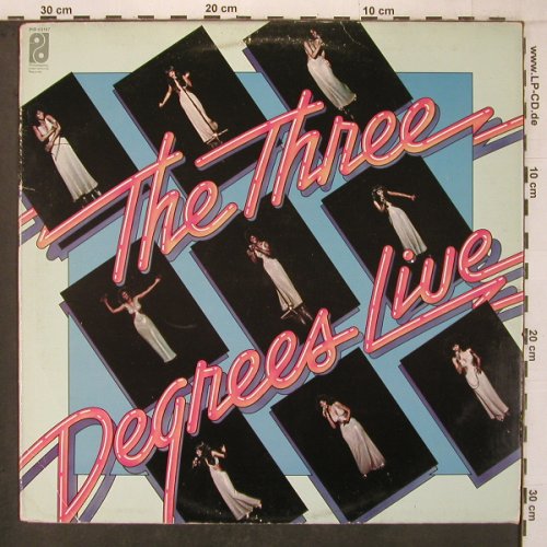 Three Degrees: Live, Philadelphia(PIR  69197), NL, 1975 - LP - X7242 - 9,00 Euro