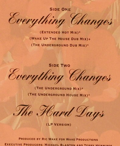 Troccoli,Kathy: Everything Changes*5/The Hard Days, Reunion(REN 12-21 706), US, 1992 - 12inch - X7286 - 4,00 Euro