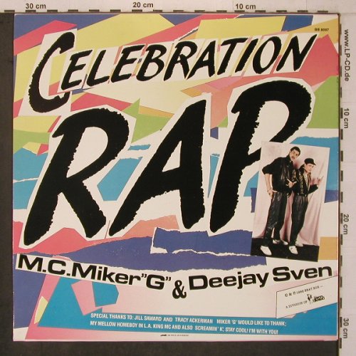 M.C.Miker'G' & Deejay Sven: Celebration Rap*3+1, Beat Box(BB 8097), S, 1986 - 12inch - X7507 - 4,00 Euro