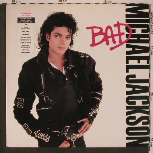 Jackson,Michael: Bad, Foc, Epic(EPC 450290 1), NL, 1987 - LP - X7660 - 9,00 Euro
