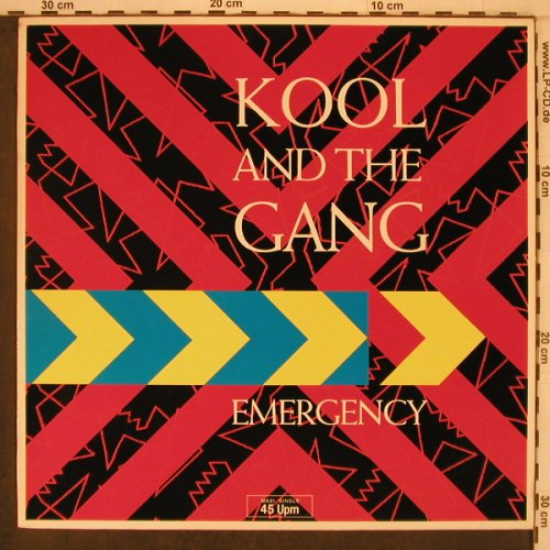 Kool & The Gang: Emergency, Fresh/Mistled sp.mx +1, De-Lite(883 501-1ME), D, 1984 - 12inch - X7665 - 4,00 Euro