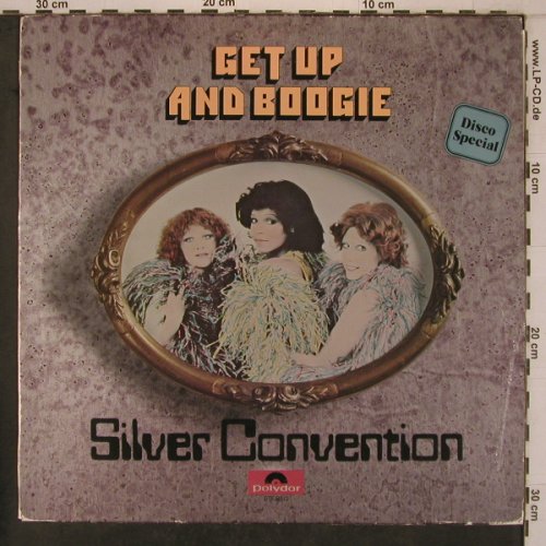 Silver Convention: Get Up and Boogie, no Poster, Polydor(2382 074), S, 1976 - LP - X7703 - 5,00 Euro