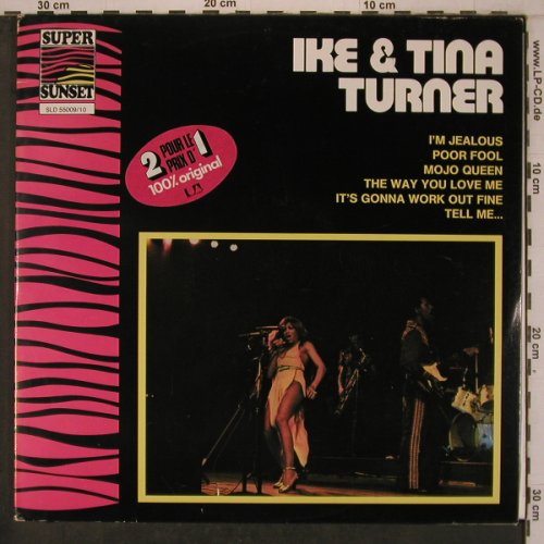 Turner,Ike & Tina: Same, Foc, Sunset(SLD 55009/10), F,  - 2LP - X7749 - 9,00 Euro
