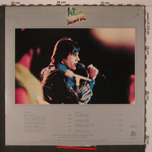 KC & The Sunshine Band: Do it good, Cover in bad cond., T.K.(TKR 82505), NL, m-/VG-, 1978 - LP - X7790 - 7,50 Euro