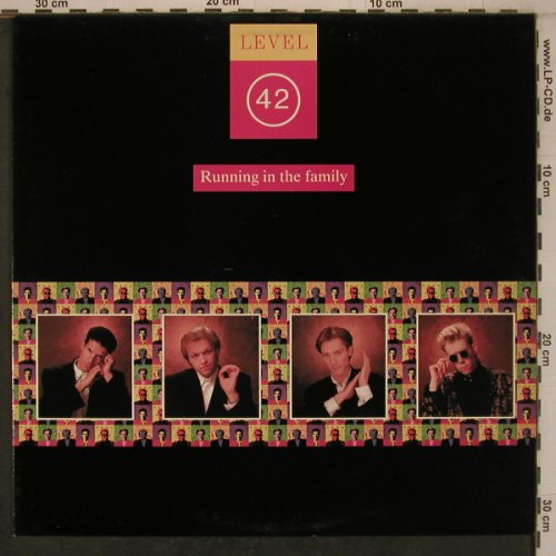 Level 42: Running In The Family, Polydor(POLH 42), UK, 1987 - LP - X7844 - 6,00 Euro