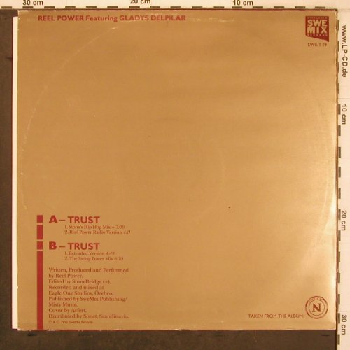 Reel Power  feat. Gladys Delpilar: Trust *4, SweMix(SWE T 19), S, 1990 - 12inch - X7947 - 12,50 Euro