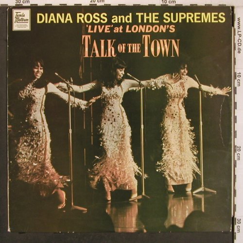 Ross,Diana & Supremes: Live At London's Talk Of The Town, Motown(STML 11070), US,Vg+/vg+, 1968 - LP - X8016 - 7,50 Euro