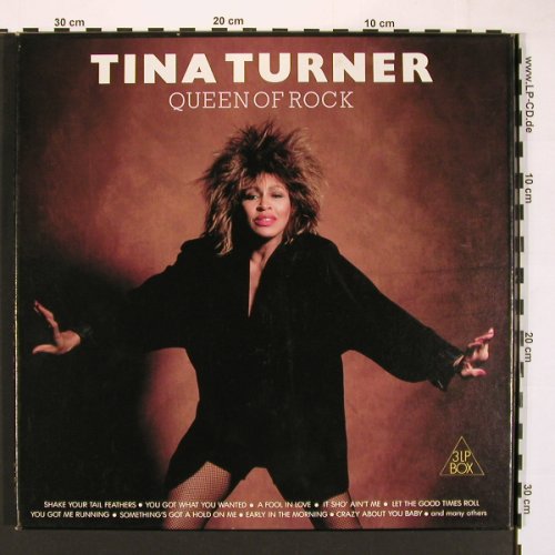 Turner,Tina: Queen of Rock, Box, Vintage Gold Rec.(VG 811-13), NL,  - 3LP - X8252 - 20,00 Euro