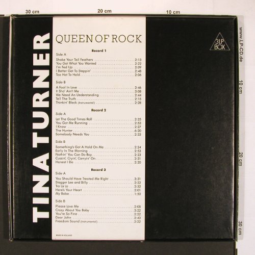 Turner,Tina: Queen of Rock, Box, Vintage Gold Rec.(VG 811-13), NL,  - 3LP - X8252 - 20,00 Euro