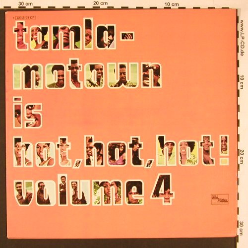 V.A.Tamla-Motown Vol.4: is Hot,Hot,Hot!, 14Tr., Foc, Motown(C 048-94107), D, 1973 - LP - X8411 - 9,00 Euro