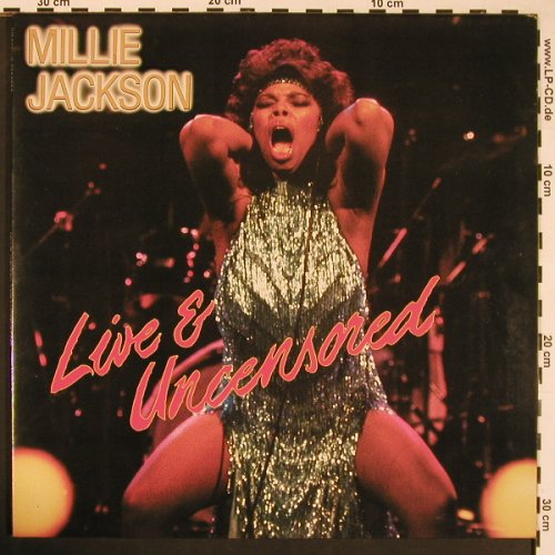 Jackson,Millie: Live & Uncensored,Foc, Important(TAD LP 001), UK, 1985 - 2LP - X8572 - 7,50 Euro