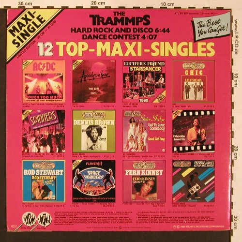 Trammps: Hard Rock and Disco / Dance Contest, Atlantic(ATL 20 207), D, 1980 - 12inch - X8705 - 4,00 Euro