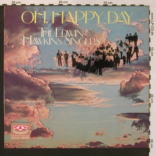 Hawkins Singers,Edwin: Oh Happy Day (1970), Karussell(2345 025), D,  - LP - X8727 - 6,00 Euro