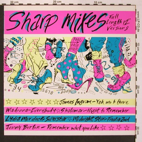 V.A.Sharp Mixes Full Length 12" Ver: Lydia Murdock, Madonna Jenny Burton, WEA(240 418-1), D, 1983 - LP - X8769 - 7,50 Euro