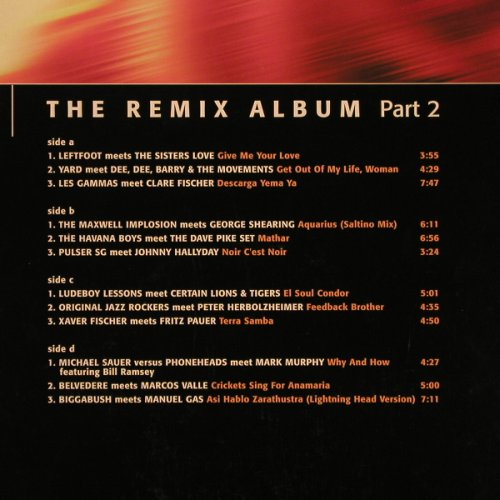 V.A.Mojo Club The Remix Album 2: Leftfood meets...Biggabush m..,Foc, Universal(560 783-1), D, 9Tr., 2001 - 2LP - X8829 - 14,00 Euro