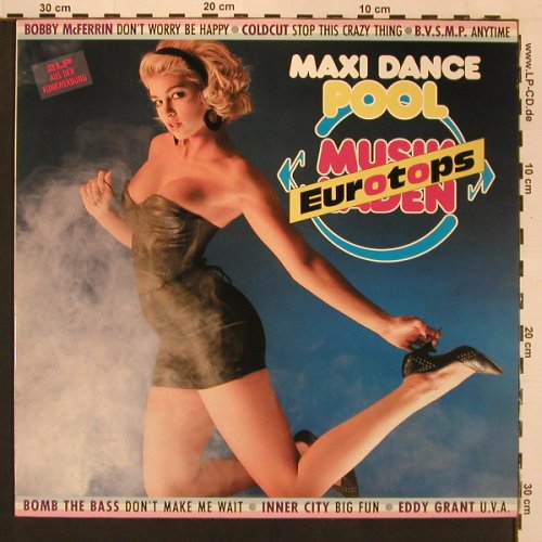 V.A.Maxi Dance Pool: Musikladen Eurotops, EMI(7 91553 1), EEC,  - 2LP - X9057 - 7,50 Euro
