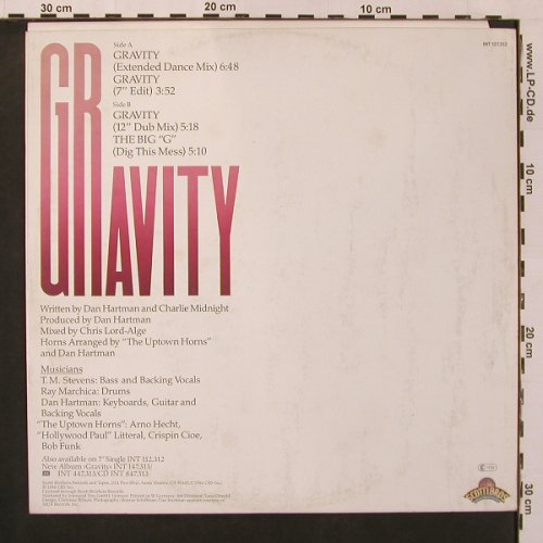 Brown,James: Gravity+2 ext dance mix, m-/vg+, ScottiBros(INT 127.312), D, 1986 - 12inch - X9116 - 4,00 Euro