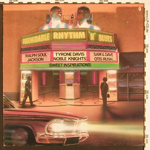 V.A.Formidable Rhythm'n'Blues Vol.9: Tyron Davis... Lou Johnson, 13 Tr., Atlantic(40259), F, vg+/m-, 1972 - LP - X9355 - 7,50 Euro