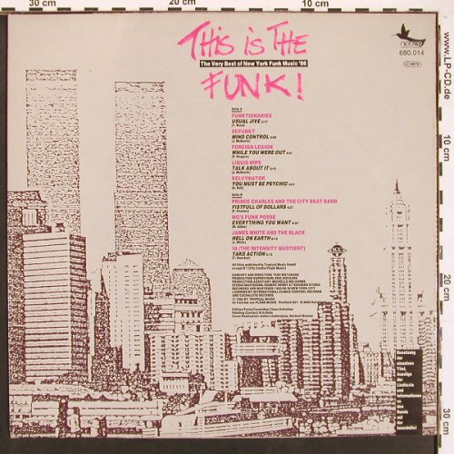 V.A.This Is The Funk - N.Y.Funk'86: Funktionaries, Defunk... IQ, Nektar(680.014), D, 1986 - LP - X9385 - 5,00 Euro