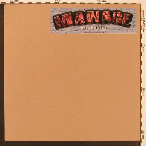 Manage: Early Life Crisis, Defcon Records(), UK, 2001 - LP - X9782 - 9,00 Euro