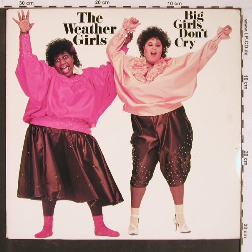 Weather Girls: Big Girls Don't Cry, Columbia(BFC 39980), US, 1985 - LP - Y1035 - 6,00 Euro