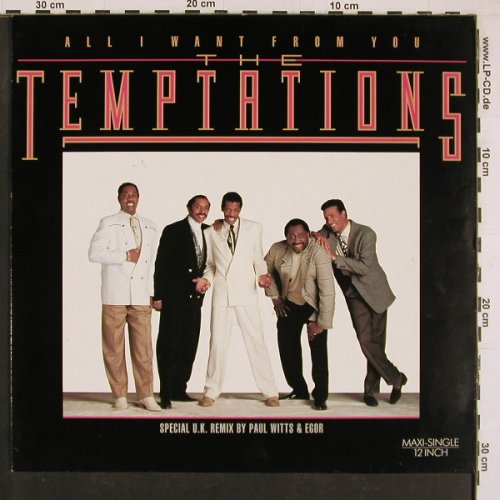Temptations: All I Want From You *4, Motown(ZT43234), D, 1989 - 12inch - Y1306 - 4,00 Euro