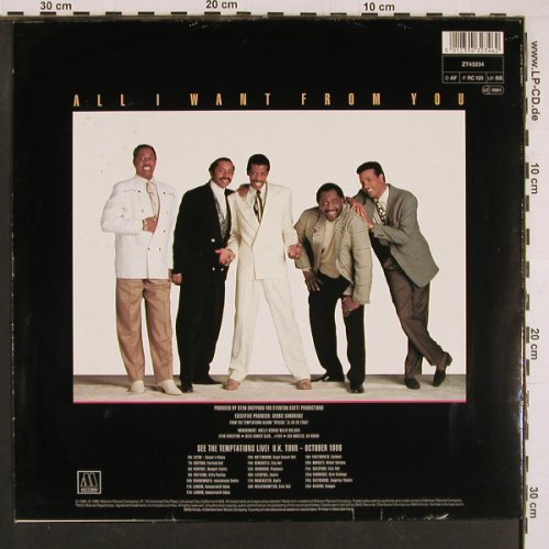 Temptations: All I Want From You *4, Motown(ZT43234), D, 1989 - 12inch - Y1306 - 4,00 Euro
