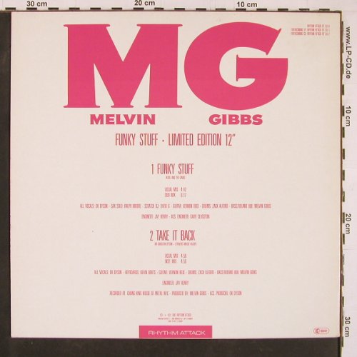 Gibbs,Melvin: Funky Stuff*2 / Take It Back*2, Rhythm Attack(RT 511-4), D, 1987 - 12inch - Y1322 - 3,00 Euro