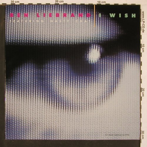 Liebrand,Ben  feat.Nasty Chat: I Wish / Pressure Groove, Epic(656175 6), NL, 1990 - 12inch - Y1387 - 3,00 Euro