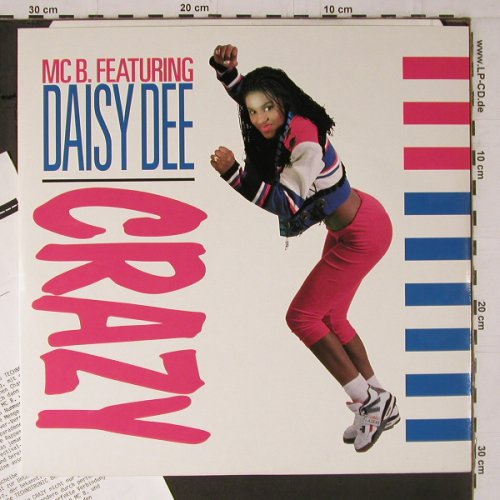 MC B. feat.Daisy Dee: Crazy *3 (mix) / power, sex+bass, Dance Street(DST 1015-12), D, 1990 - 12inch - Y1620 - 4,00 Euro