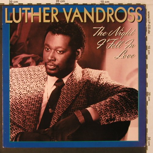 Vandross,Luther: The Night I Fell In Love, vg+/m-, Epic(462489-1), UK, 1985 - LP - Y1796 - 4,00 Euro