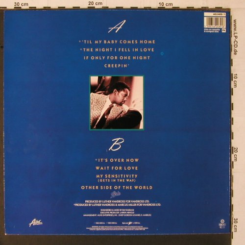 Vandross,Luther: The Night I Fell In Love, vg+/m-, Epic(462489-1), UK, 1985 - LP - Y1796 - 4,00 Euro
